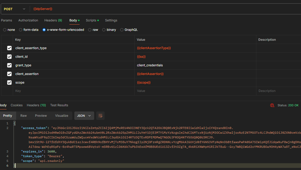 Duende (Identity Server), Certificates and Postman. What could go wrong? Signed JWT Requests the "easy" way. Part 02