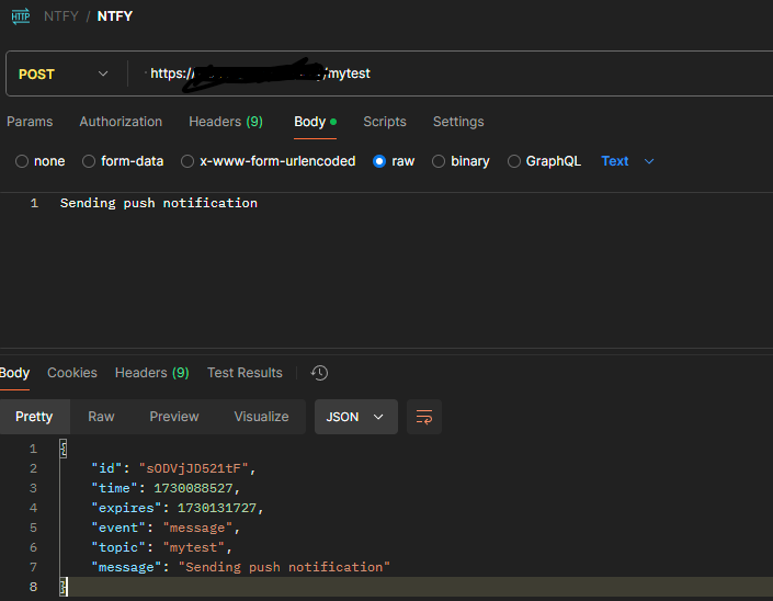 NTFY, not a typo, awesome tool for push notifications.
