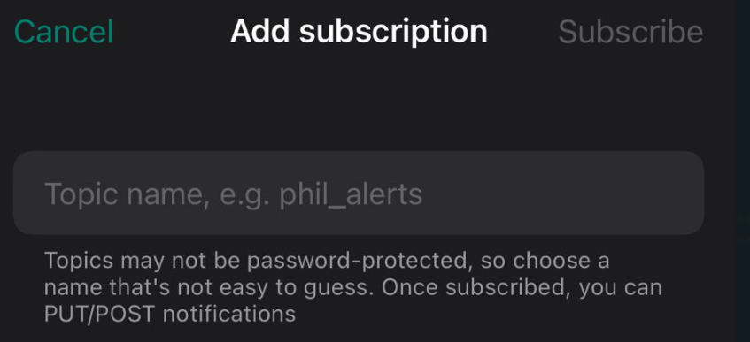 NTFY, not a typo, awesome tool for push notifications.